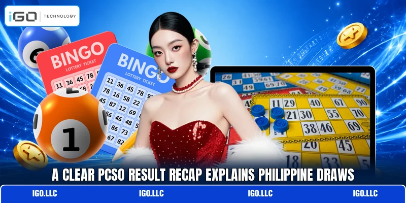 A clear pcso result recap explains Philippine draws