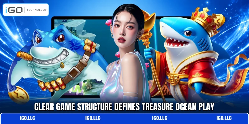 Clear game structure defines Treasure Ocean play