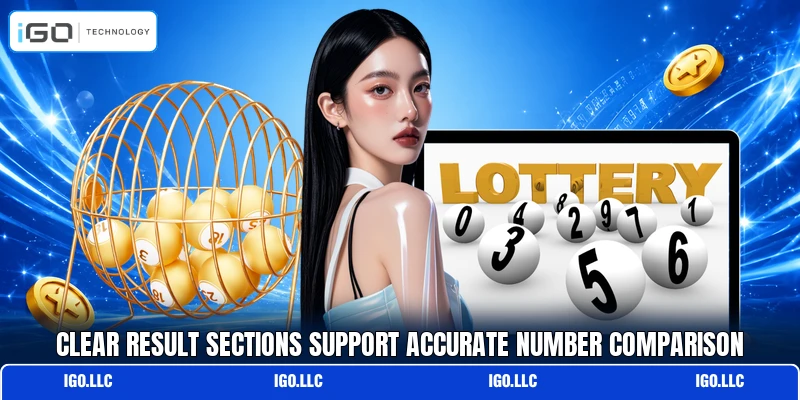 Clear result sections support accurate number comparison