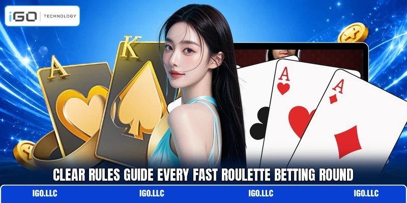 Clear rules guide every fast roulette betting round