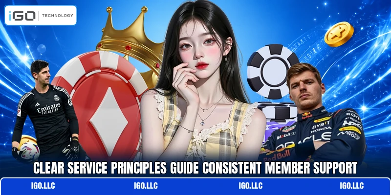 Clear service principles guide consistent member support