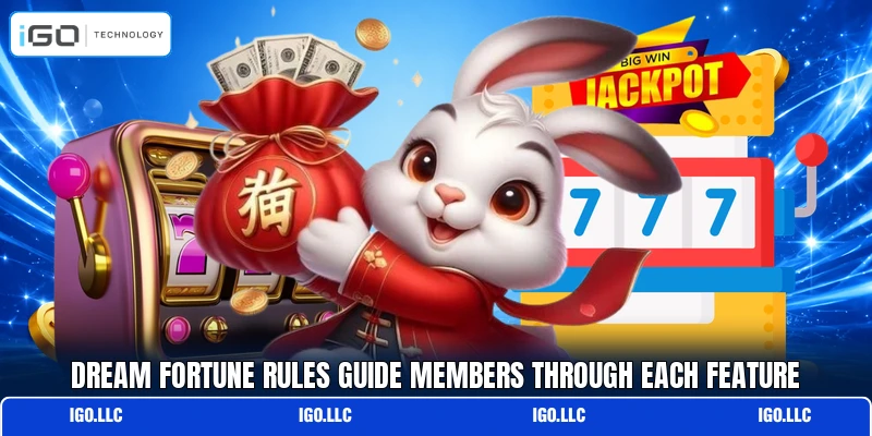 Dream Fortune rules guide members through each feature