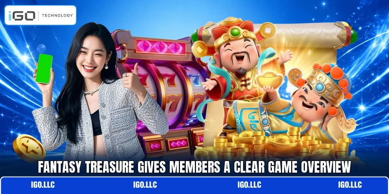 Fantasy Treasure gives members a clear game overview