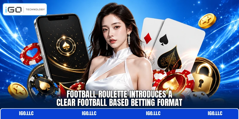 Football Roulette introduces a clear football based betting format