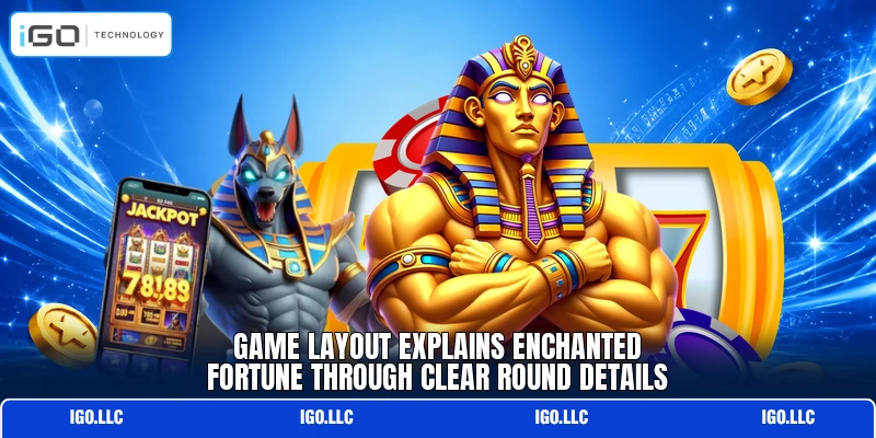 Game layout explains Enchanted Fortune through clear round details