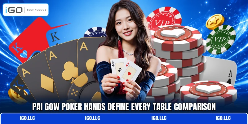 Pai gow poker hands define every table comparison