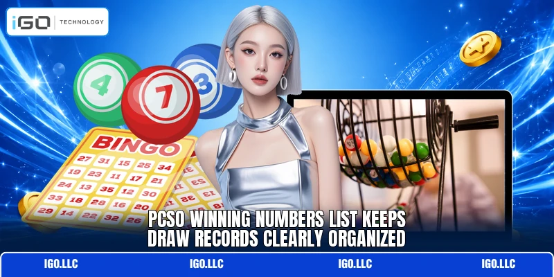 Pcso winning numbers list keeps draw records clearly organized