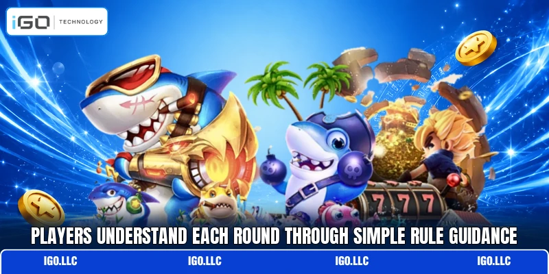 Players understand each round through simple rule guidance