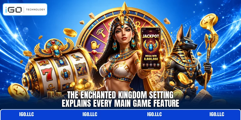The Enchanted Kingdom setting explains every main game feature