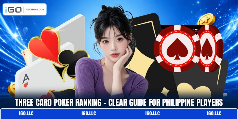 Three Card Poker Ranking - Clear Guide For Philippine Players